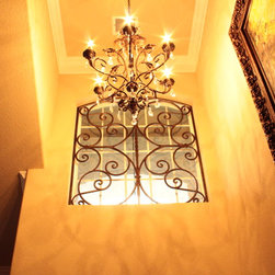 Decorative Wrought Iron Window Inserts & Coverings - Decorative Accents