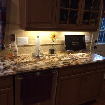 Splendor Gold Granite Countertops