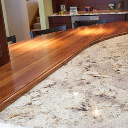 Cincinnati, OH - Transitional - Walnut Wood Countertop - Kitchen Countertops