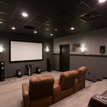 Home Theater Seeting and Projector Design