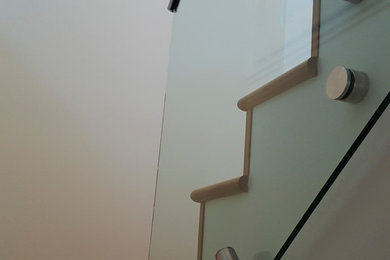 Example of a trendy staircase design in Vancouver