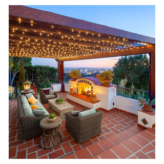 Los Feliz Hilltop - Mediterranean - Deck - Los Angeles - by Linda ...