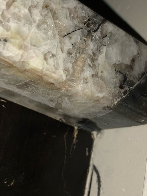 Broken Granite Countertop