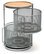 2-Tier Spice Tower, Silver Gray