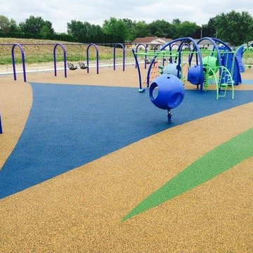 No Fault Safety Surface for residential and commercial playgrounds.
