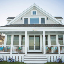 Outside front