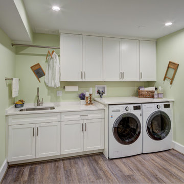 Basement Laundry and Bath