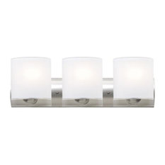 Besa Lighting 3WZ-CELTICCL-LED-SN Celtic - 22.44" 30W 3 LED Bath Vanity