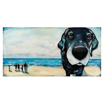 "Macdaddy" Painting Print on Canvas by Tori Campisi