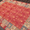 Red Rose Color Persian Rug, 6'x9'