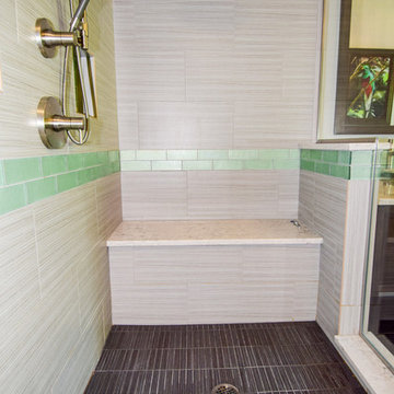 Contemporary Bathroom Remodel in Winfield, IL
