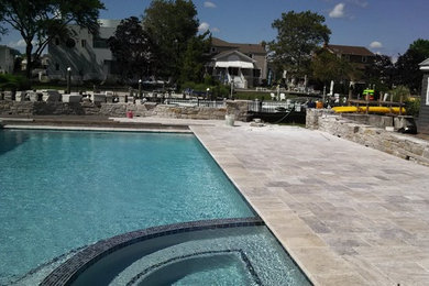 Example of a classic pool design in New York