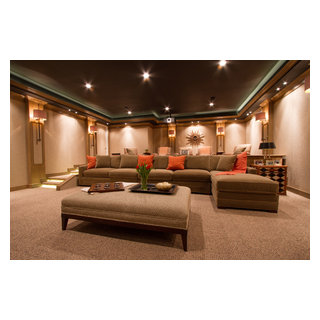 Bringing the Movies Home - Transitional - Home Theatre - DC Metro - by ...