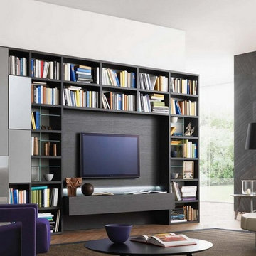 Wall Units - Media Centers - Floating Shelving - Bookcases