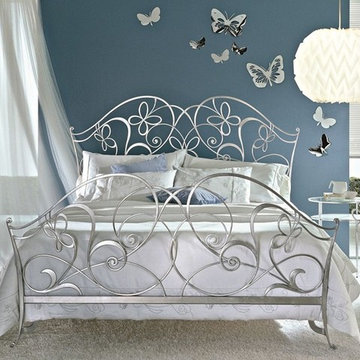 Wrought Iron Art, The Fairy Wrought Iron Bed