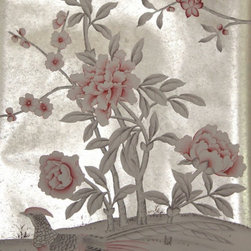 Hand painted Chinoiserie wallpaper - Products