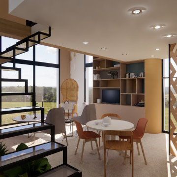 SAINT CANNAT | 40 m² | Extension esprit loft