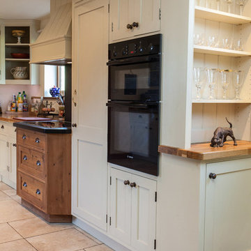 Traditional kitchen in a barn conversion
