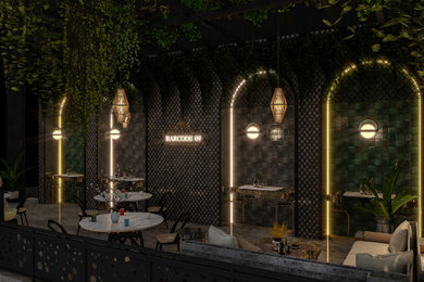 Inspiration for a rustic patio remodel in Delhi
