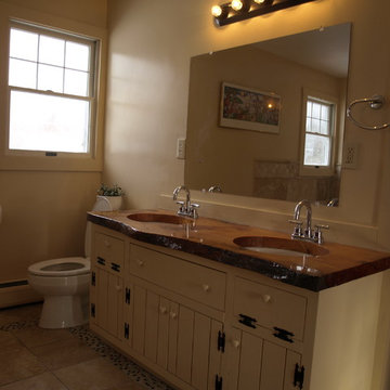 Master Bath with Double Shower and Wirlpool Tub
