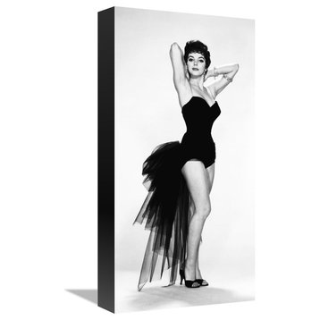 "Joan Collins" Stretched Canvas Giclee by Hollywood Photo Archive, 8x16"