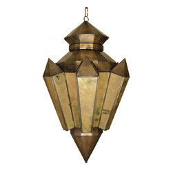 mexican tin and glass lighting - Pendant Lighting