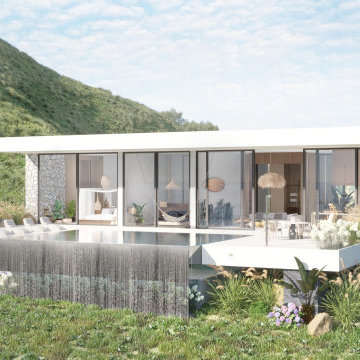Villa on Azores Islands