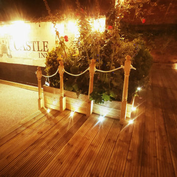 The Castle Inn Beer Garden Makeover