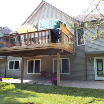Deck and Patio Designs-Pressure Treated Decking