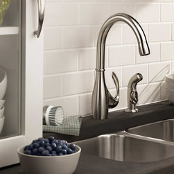 Danze Bellefleur Single Handle Pull-Down Kitchen Faucet - Kitchen Faucets