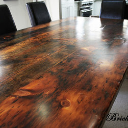 Reclaimed Wood Harvest Tables - Products