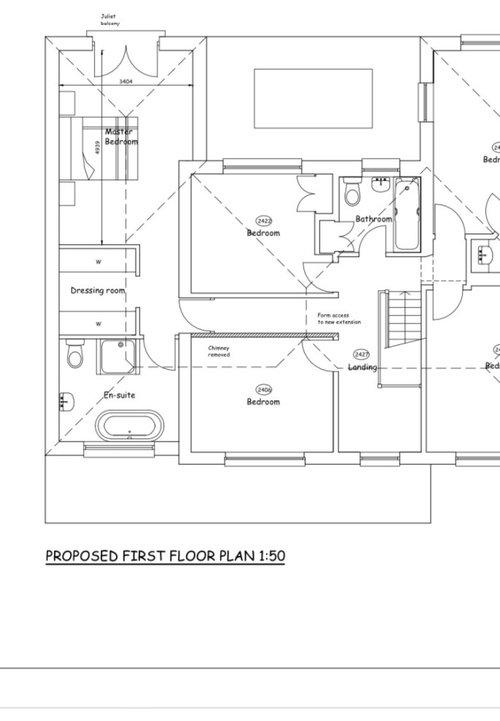 help with size of dressing room and ensuite configuration Houzz UK