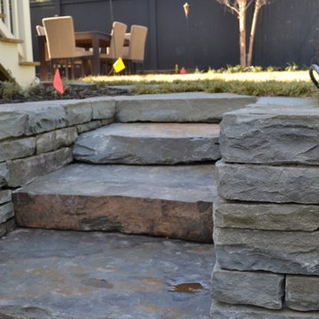 Sunken Stone Patio
