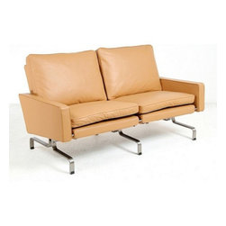 Kjaerholm: PK31 Loveseat Reproduction - Armchairs And Accent Chairs