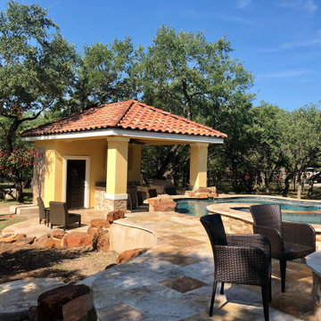 Spring Branch Pool, Spa, and Outdoor Kitchen