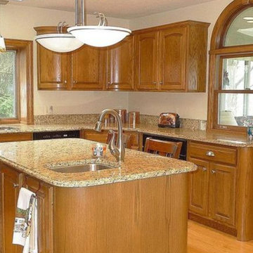 Potential buyers said this kitchen had too much natural wood