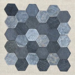 HONEY - Storm | 12" x 12" | Mixed Mosaic - Mosaic Tile