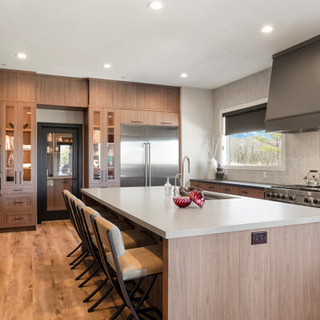 Castle Butte Drive - Textured Walnut Kitchen