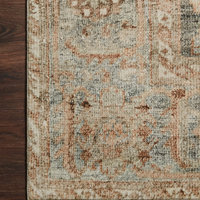 Loloi Margot Mat-03 Vintage and Distressed Rug, Ocean and Spice, 2'3