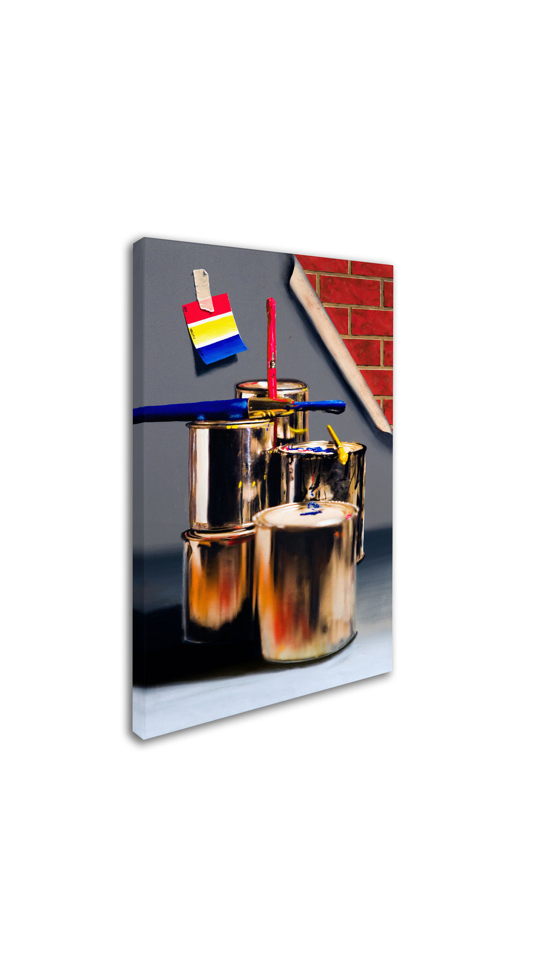 'Primary Colors 01' Canvas Art by Roderick Stevens, 12