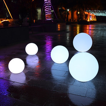 Floating Color Changing LED Spheres/Glowballs