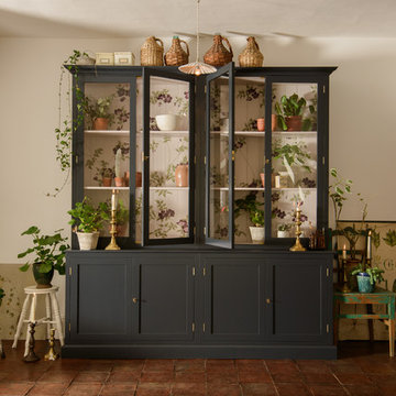 Hand-painted Curiosity Cupboards by deVOL