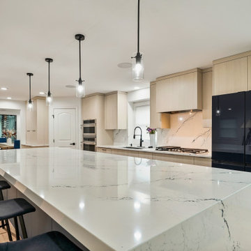 Cook Street - Heather Cream Contemporary Kitchen