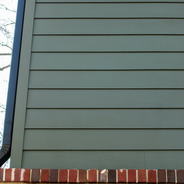Marietta, GA James Hardie Siding, GAF Roof, and Gutter Replacement