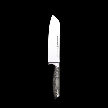 Schmidt Brothers Cutlery Bonded Ash Santoku Knife, 7"