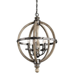 French Country Chandeliers by Designer Lighting and Fan