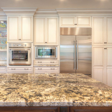 Gorgeous Cream Colored Kitchen in Westlake Village