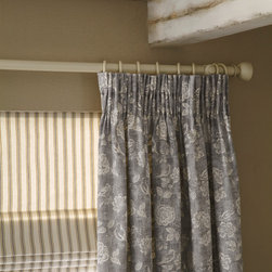 iLiv Bird Garden Charcoal Curtains from Aspire Curtains & Blinds - Curtains