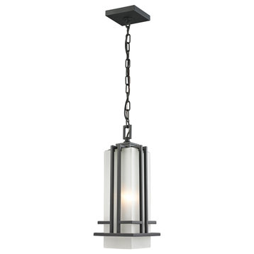 Abbey 1 Light Outdoor Chain Light, Oil Rubbed Bronze