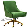 Beatrix Green Office Swivel Chair - Green
